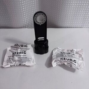 Keurig Water Filter Holder Replacement Part & 2 Filters K60 B40 B60 B70 K40 K70